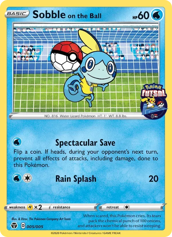 Sobble on the Ball, Pokémon Futsal 2020