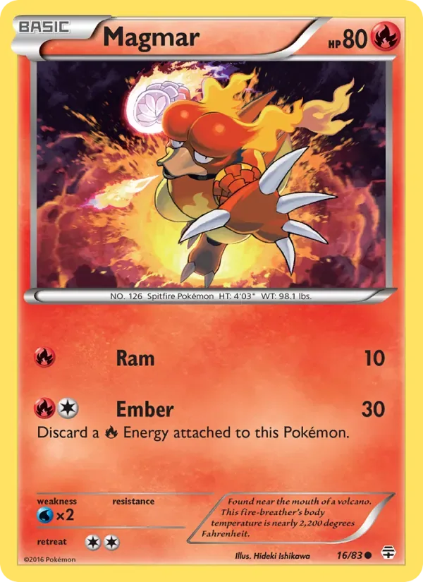 Magmar, Generations