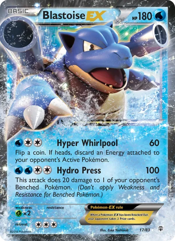 Blastoise EX, Generations