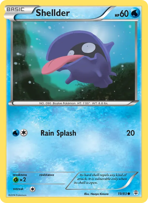 Shellder, Generations