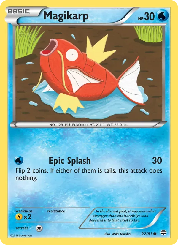 Magikarp, Generations