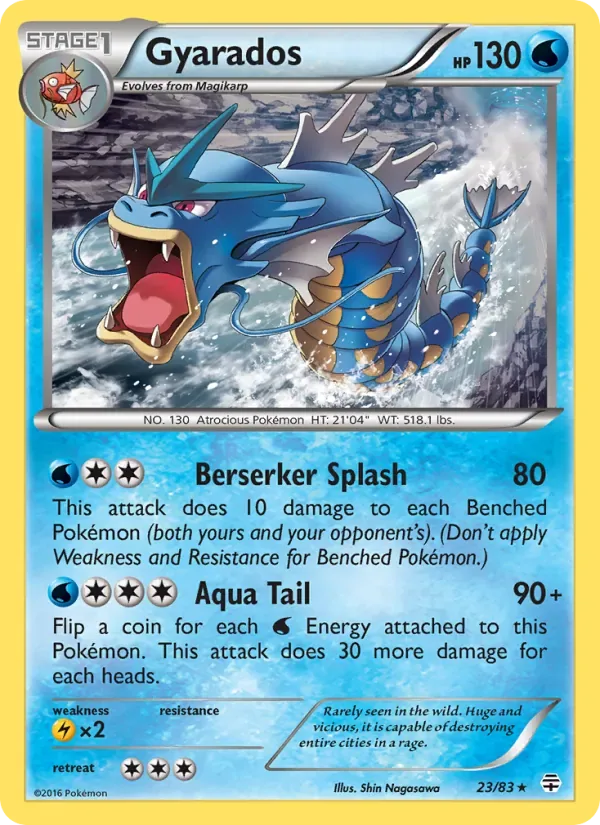 Gyarados, Generations