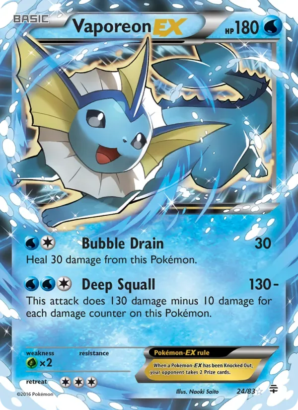 Vaporeon EX, Generations