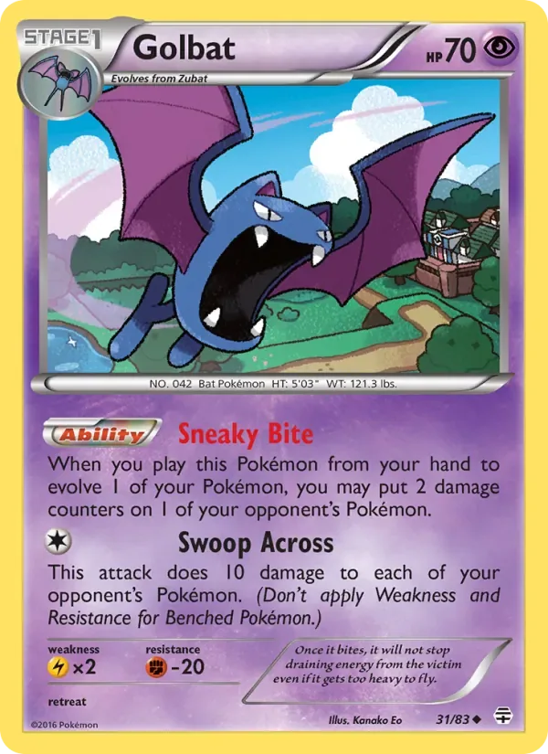 Golbat, Generations