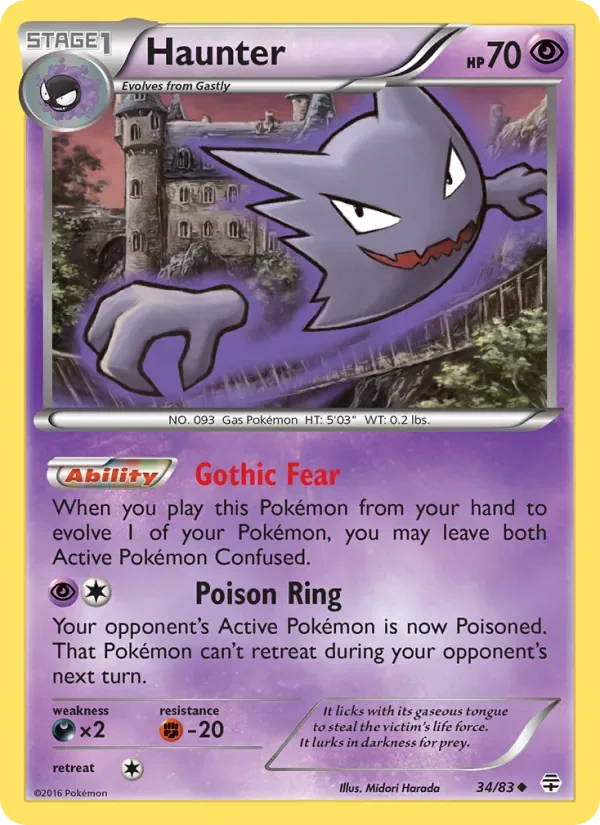 Haunter, Generations