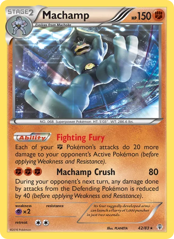 Machamp, Generations