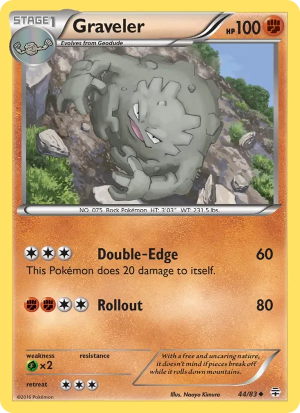 Graveler, Generations