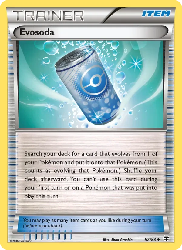 Evosoda, Generations