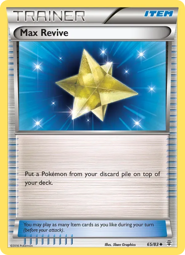 Max Revive, Generations