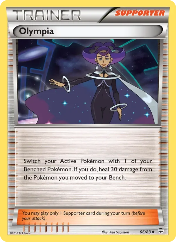 Olympia, Generations