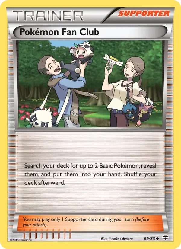 Pokémon Fan Club, Generations
