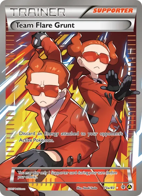 Team Flare Grunt, Generations