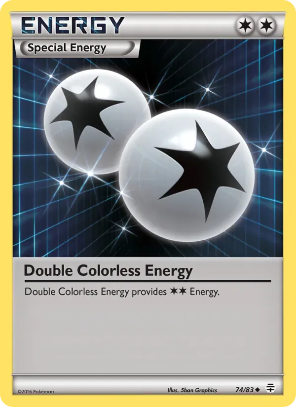 Double Colorless Energy, Generations
