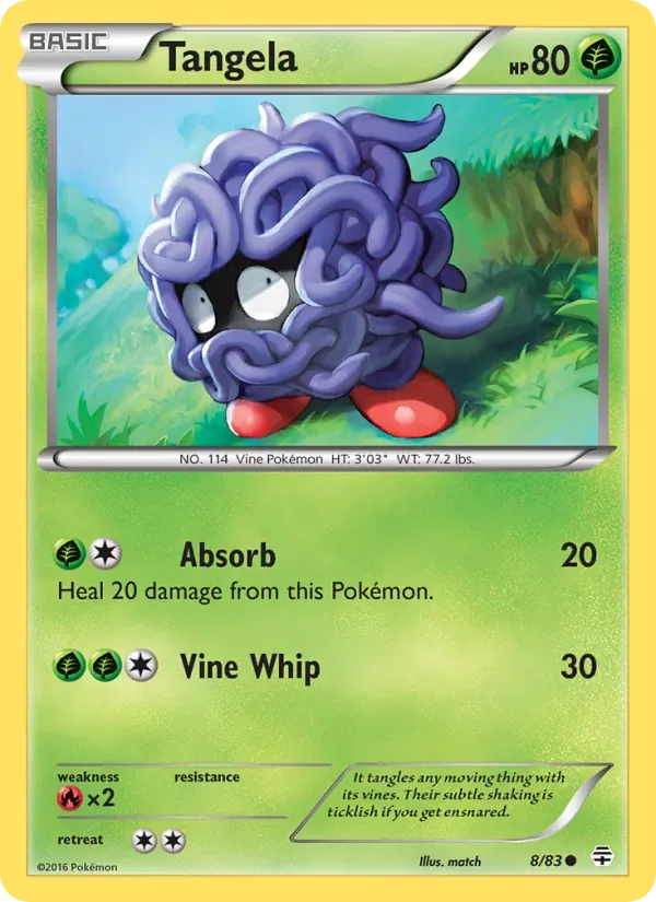 Tangela, Generations