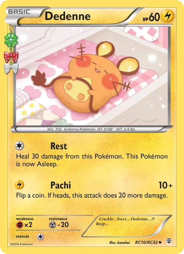 Dedenne, Generations