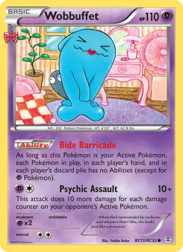 Wobbuffet, Generations