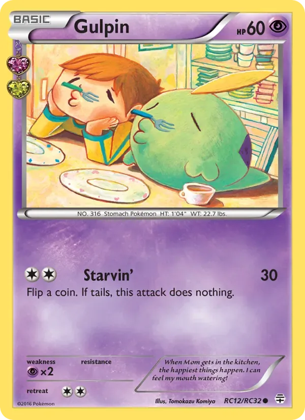 Gulpin, Generations