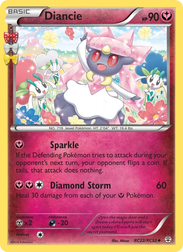 Diancie, Generations