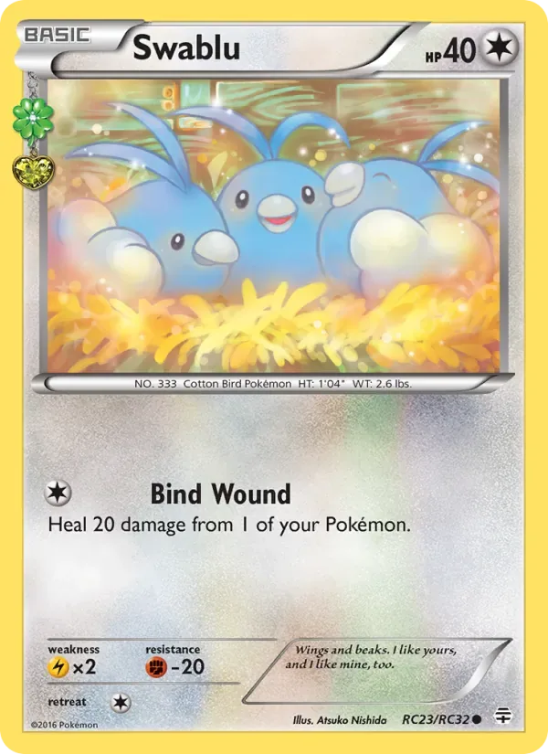 Swablu, Generations