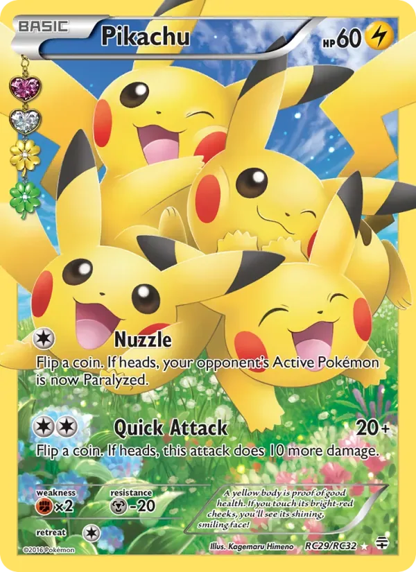 Pikachu, Generations