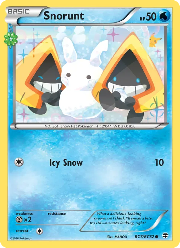 Snorunt, Generations