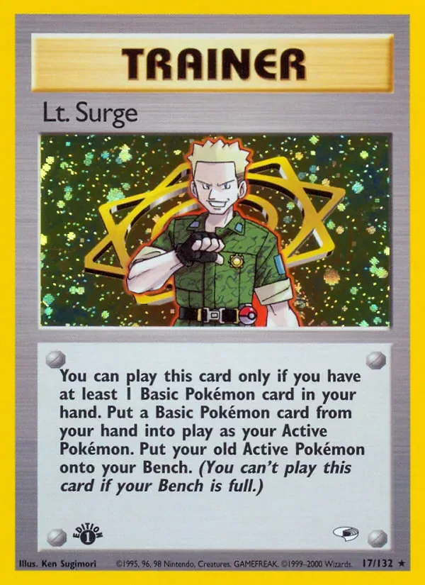 Lt. Surge, Gym Heroes