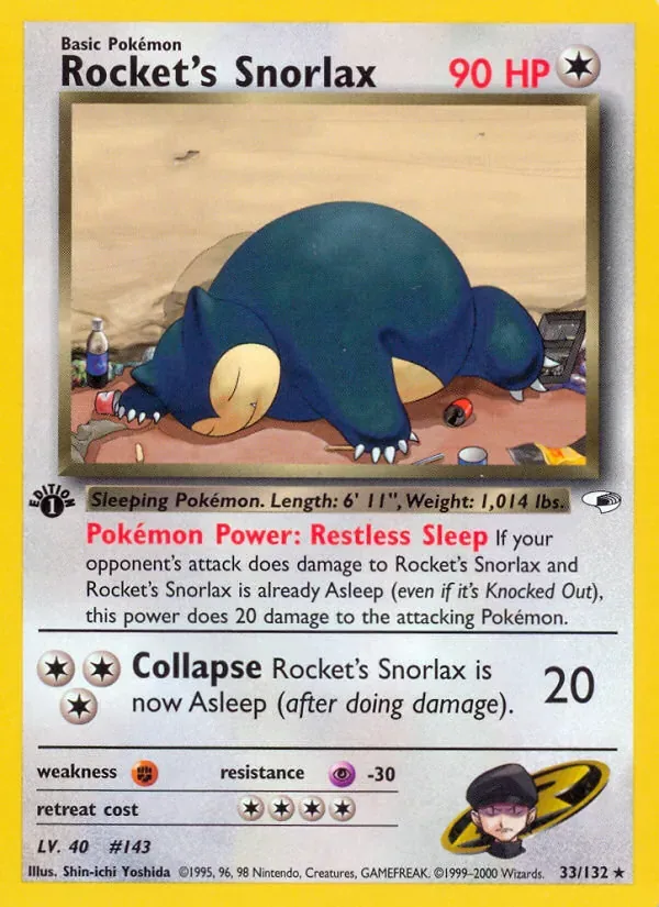 Rocket's Snorlax, Gym Heroes