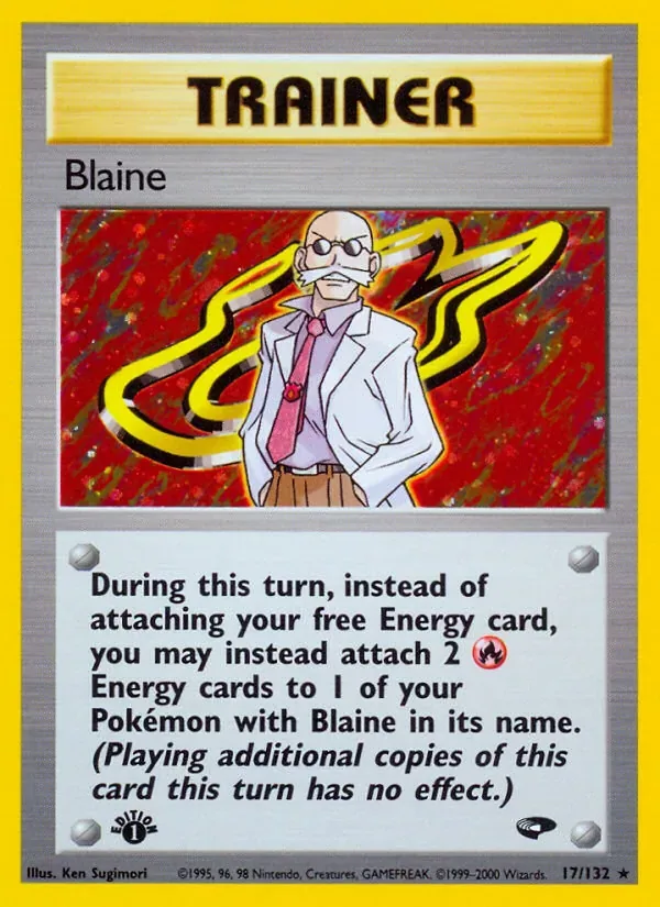 Blaine, Gym Challenge
