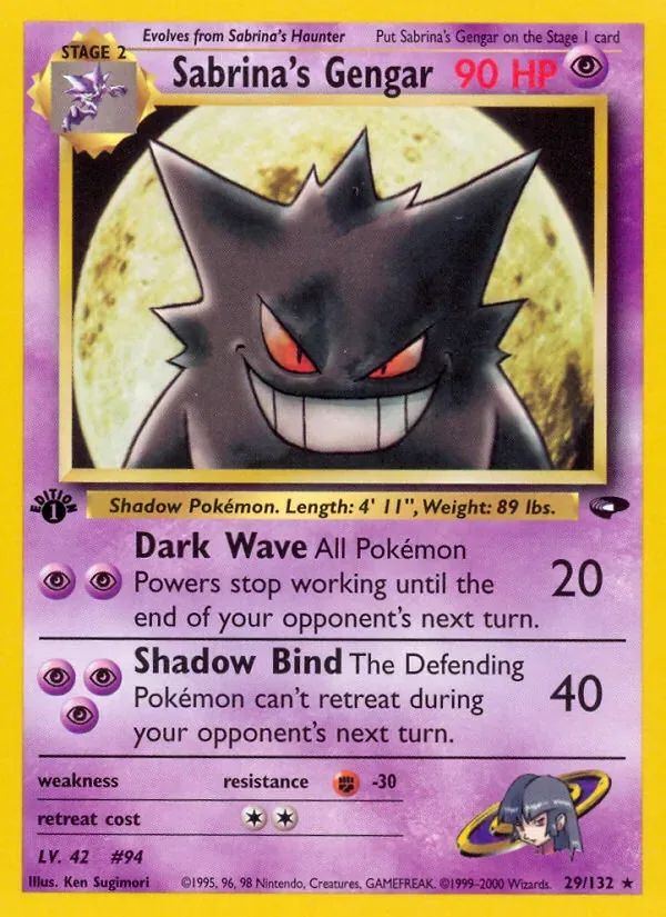 Sabrina's Gengar, Gym Challenge
