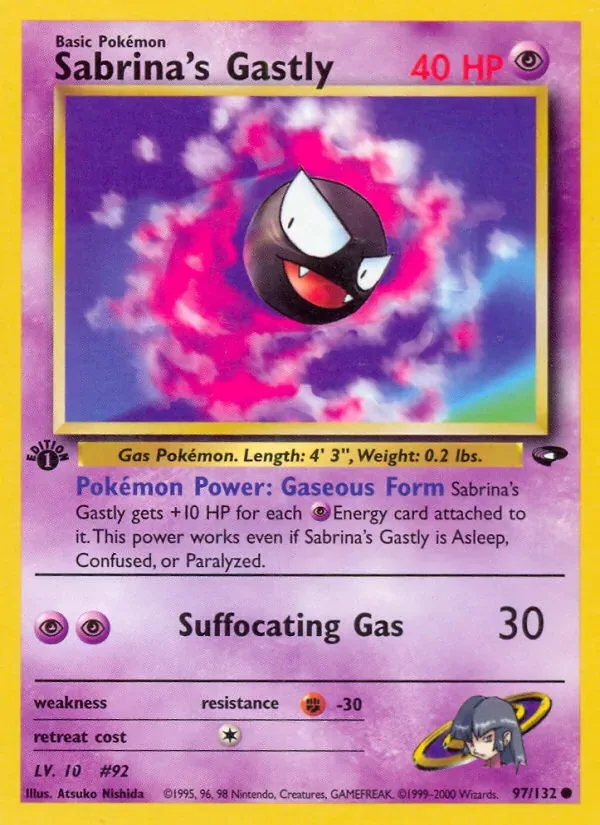 Sabrina's Gastly, Gym Challenge