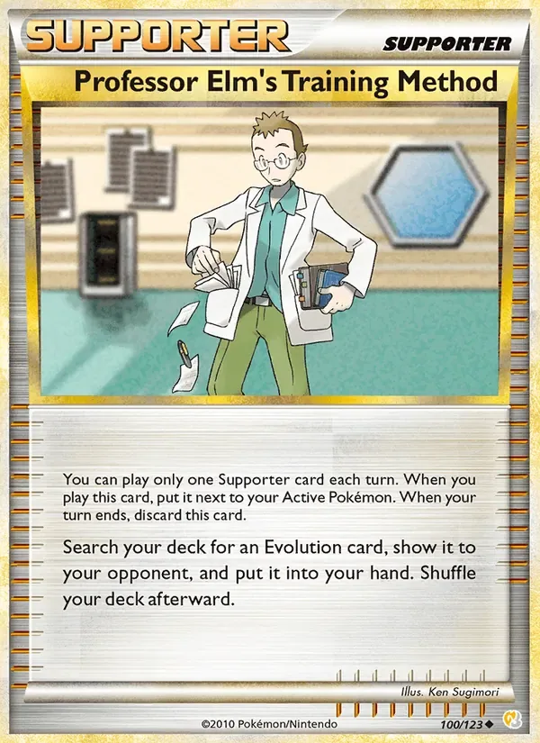Professor Elm's Training Method, HeartGold SoulSilver