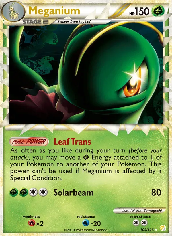 Meganium, HeartGold SoulSilver