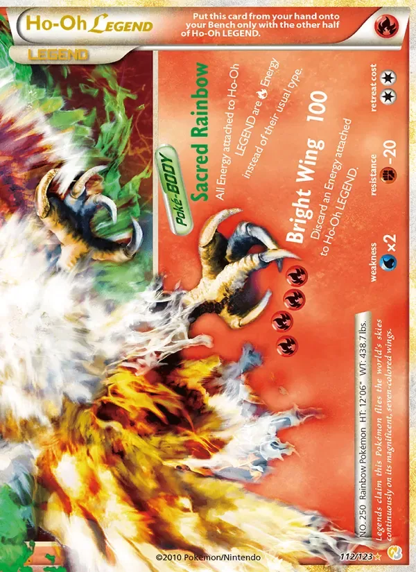 Ho-Oh LEGEND, HeartGold SoulSilver