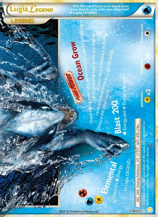 Lugia LEGEND, HeartGold SoulSilver
