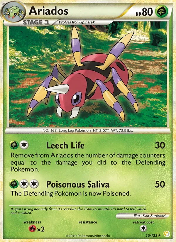 Ariados, HeartGold SoulSilver