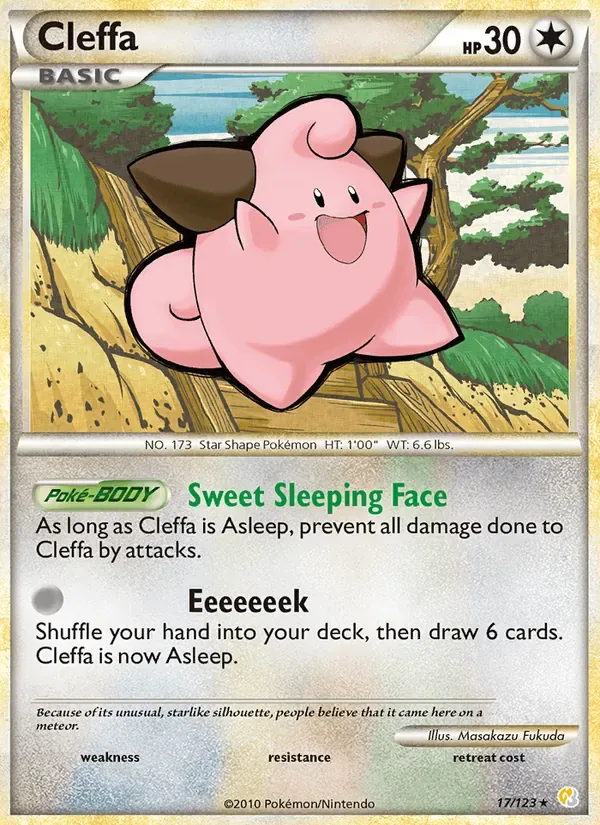 Cleffa, HeartGold SoulSilver