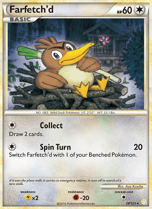 Farfetch'd, HeartGold SoulSilver