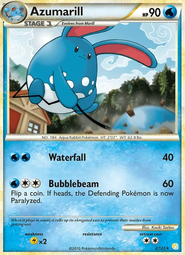 Azumarill, HeartGold SoulSilver