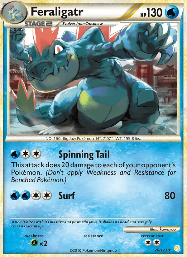 Feraligatr, HeartGold SoulSilver
