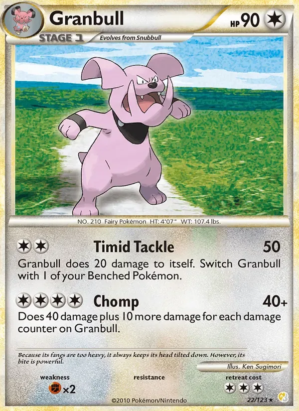 Granbull, HeartGold SoulSilver