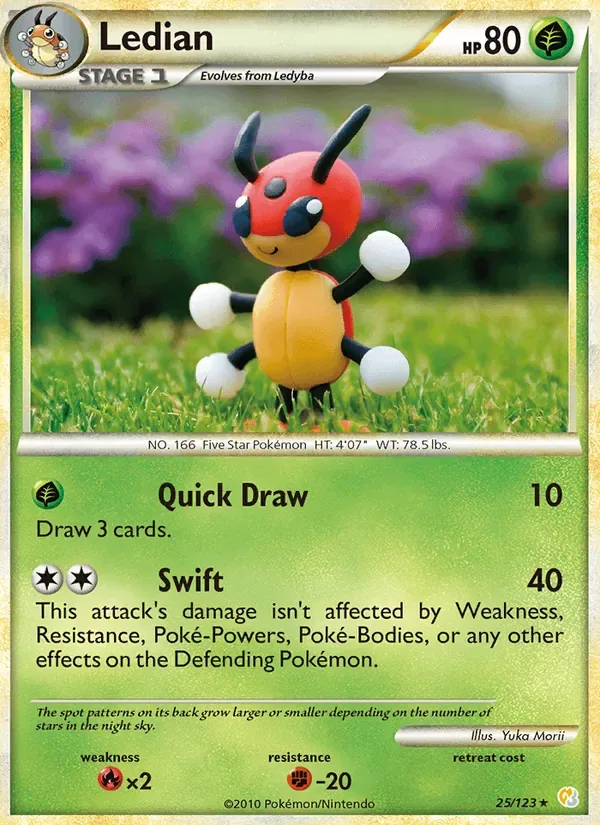 Ledian, HeartGold SoulSilver