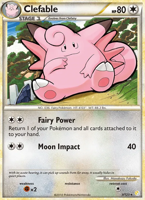Clefable, HeartGold SoulSilver