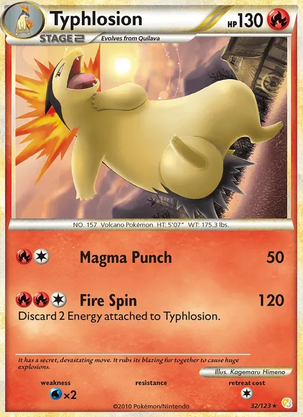 Typhlosion, HeartGold SoulSilver