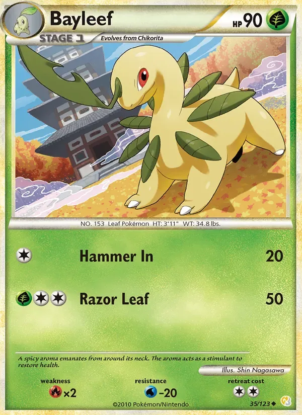 Bayleef, HeartGold SoulSilver