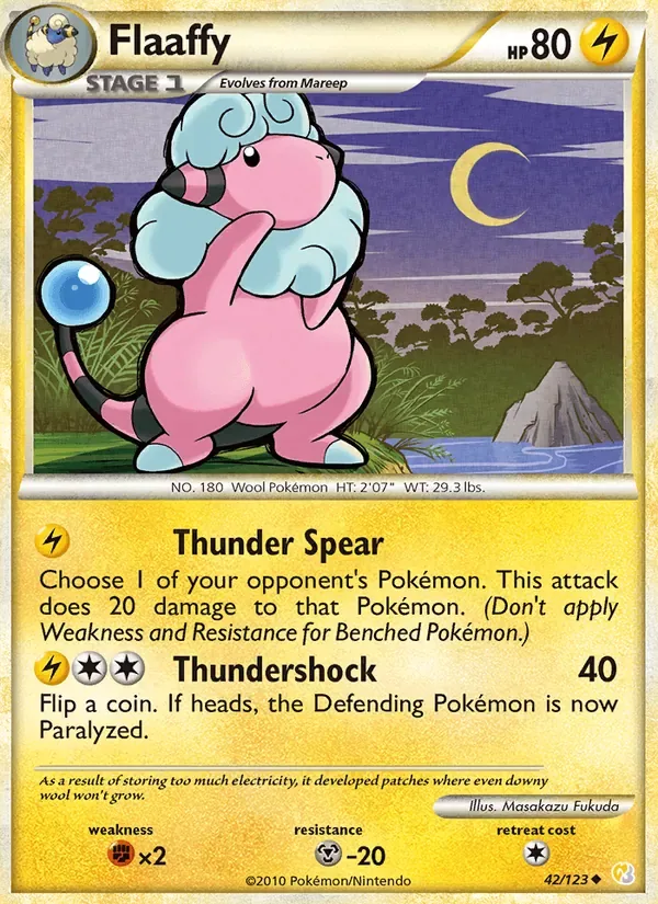 Flaaffy, HeartGold SoulSilver