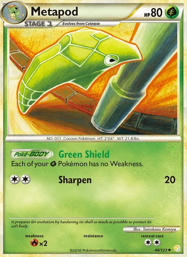 Metapod, HeartGold SoulSilver