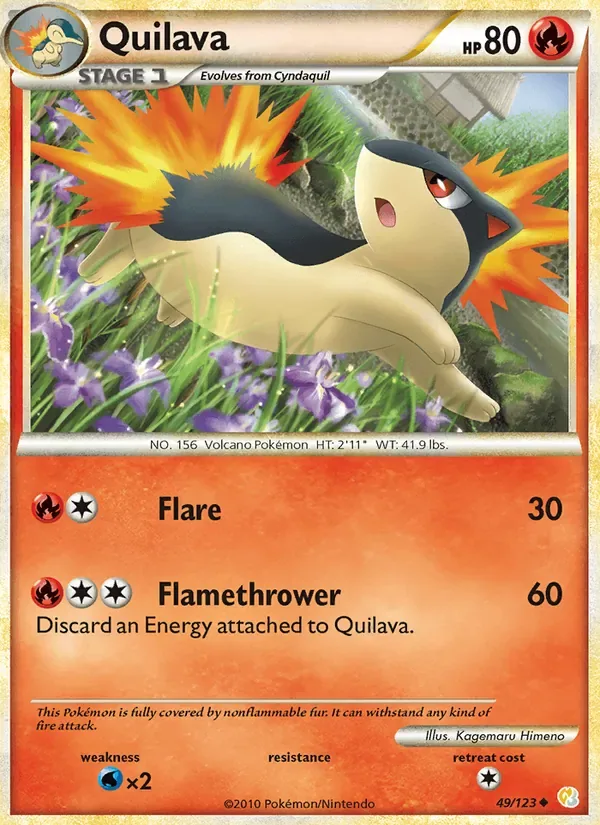 Quilava, HeartGold SoulSilver