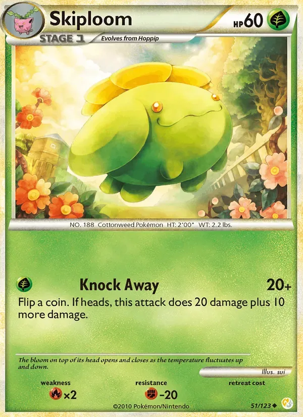 Skiploom, HeartGold SoulSilver