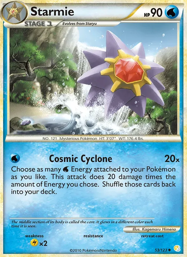 Starmie, HeartGold SoulSilver