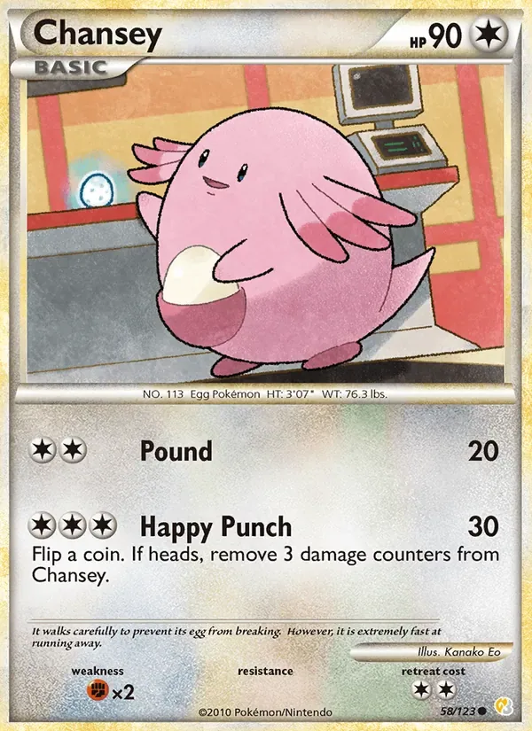 Chansey, HeartGold SoulSilver